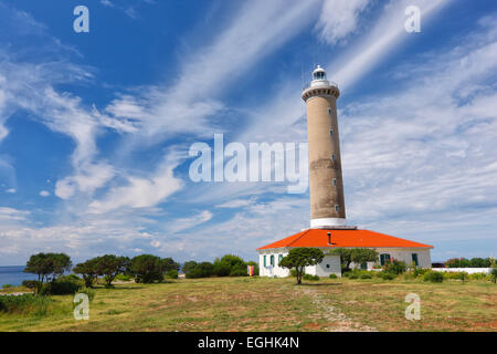 Leuchtturm Veli rat (Dugi Otok) - Kroatien Stockfoto