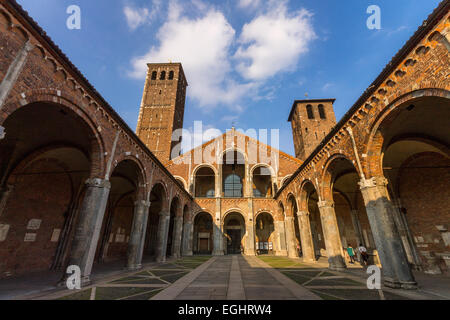 Italien, Lombardei, Mailand, Ambrogio Basilika Stockfoto