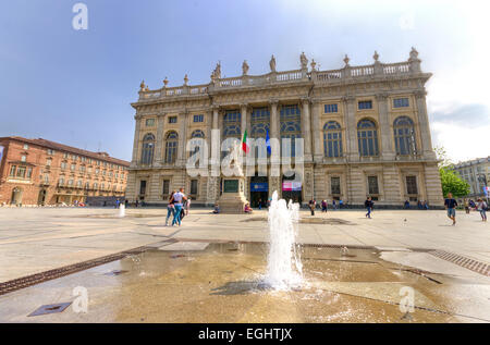 Italien, Piemont, Turin, Palazzo Madama Stockfoto