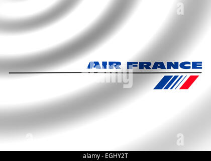 Air France logo Symbol Fahne Emblem, Symbol Stockfoto