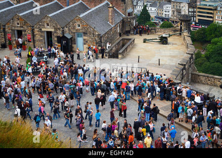 Edinburgh Castle. Schottland, Großbritannien, Europa. Stockfoto