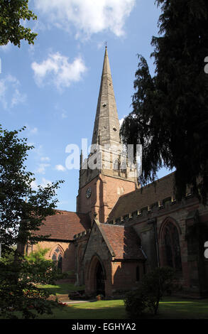 St. Alpheges Kirche, Solihull Pfarrkirche Stockfoto