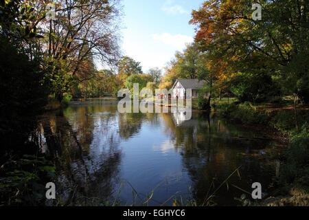 See in Pittville Park, Cheltenham Stockfoto