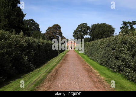 Castle Bromwich Hall Gärten, eine englische Barockgarten derzeit unter Restoratiion durch die Castle Bromwich Hall Gardens Trust Stockfoto