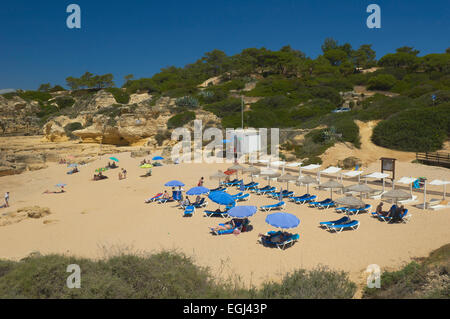 Evaristo Strand, Praia do Evaristo, Albufeira, Algarve, portugal Stockfoto