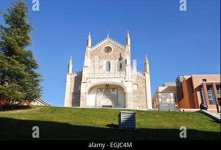 San Jerónimo el Real (königliche Kirche St. Jerome) ist eine römisch-katholische Kirche neben dem Prado Museum, Madrid, Spanien Stockfoto