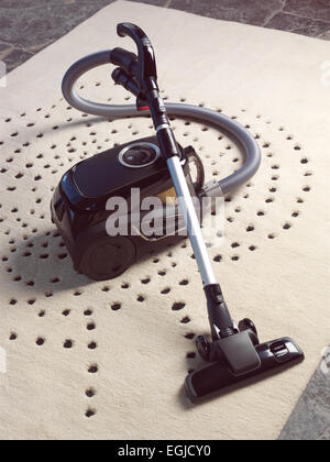 Staubsauger - Teppichreinigung Stockfoto