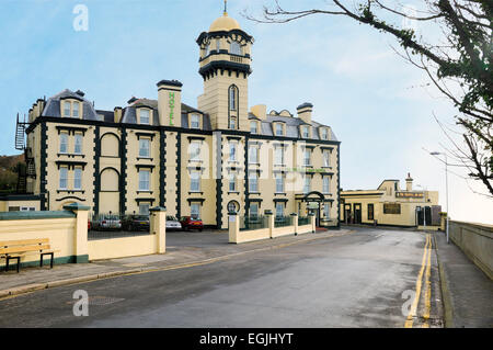 Pegwell Bay Hotel an der Küste von kent Stockfoto