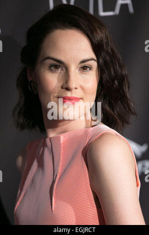 Prominente besuchen BAFTA Los Angeles TV Tee 2014 präsentiert von BBC America und Jaguar im SLS Hotel. Mitwirkende: Michelle Dockery wo: Los Angeles, California, Vereinigte Staaten von Amerika bei: 23. August 2014 Stockfoto