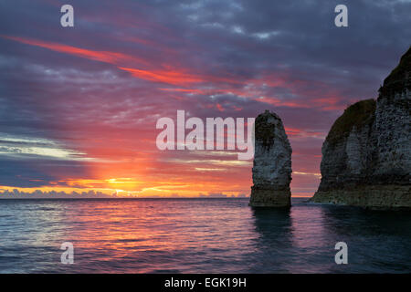 Selwick Bay, Flamborough, an der Küste von Yorkshire. Stockfoto
