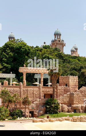 Sun City, der Palast der verlorenen Stadt, Luxus-Resort in Südafrika Stockfoto