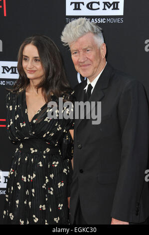 LOS ANGELES, CA - 6. Juni 2013: David Lynch auf dem 41. AFI Life Achievement Award ehrt Mel Brooks im Dolby Theater, Hollywood. Stockfoto