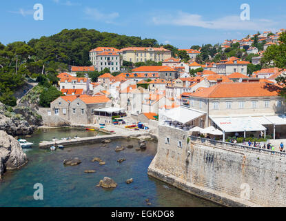 Dubrovnik-Stadtrand Stockfoto