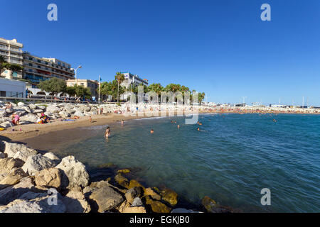 Frankreich, Cote d ' Azur, Cannes, Strand Stockfoto