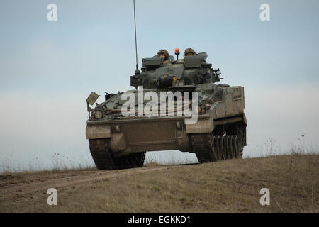 FV510 Krieger Infanterie Abschnitt Fahrzeug Stockfoto