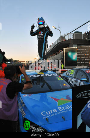 V8 Supercars Meisterschaft: 28 bei Sydney Motorsport mit Rennen: Scott McLaughlin Where: Sydney, Australien bei: 24. August 2014 Stockfoto