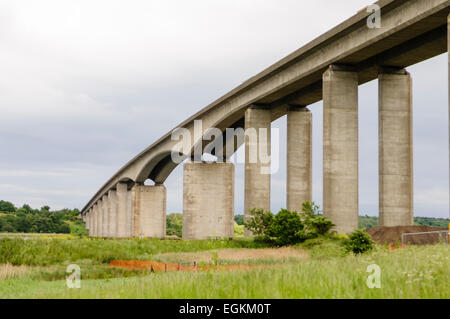 Orwell Brücke, Ipswich, Suffolk Stockfoto