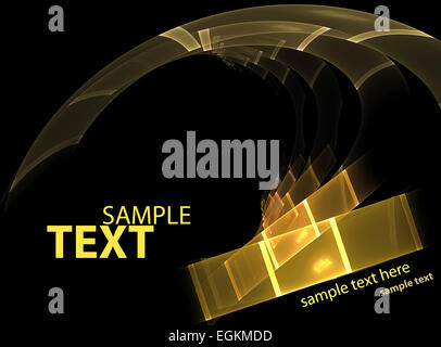 Techno-Vorlage. Abstrakte dunkle Farbe Tech layout Stockfoto