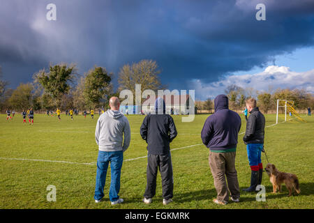 Sonntag Fußball-Liga. Stockfoto