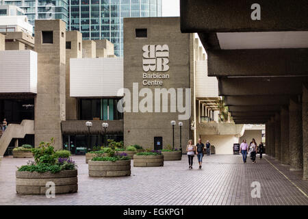 Multi-Arts und Tagungsort, dem Barbican Centre in London Stockfoto