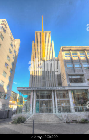 Kirche der Heiligen der letzten Tage, London Mormone Stockfoto