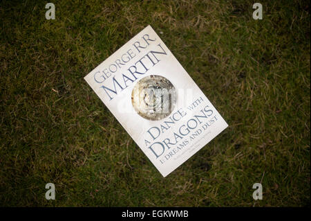 Ein Tanz mit Drachen. Träume und Staub. George RR Martin. Stockfoto