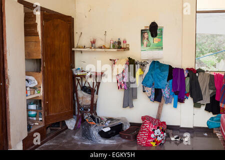 Der ehemalige König Sihanouk Herrenhaus auf dem Hügel in Kep, Kambodscha. Stockfoto