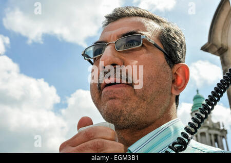 Belfast, Nordirland. 31. Mai 2014 - Dr. Raied Al-Wazzan vom islamischen Zentrum von Belfast Stockfoto