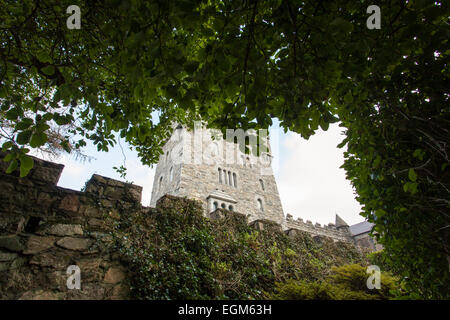 Glenveagh Castle im Glenveagh National Park, Co. Donegal, Irland Stockfoto