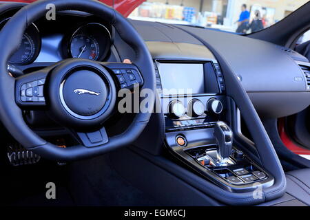 2016 Jaguar F-Type V8 S Cabrio Auto Stockfoto