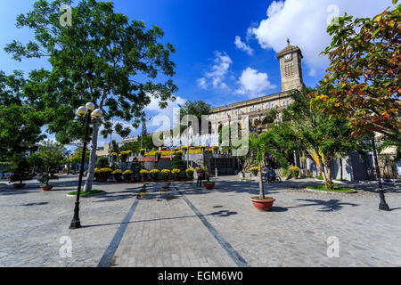 König Dom (Stein Kirche) am Morgen. Nha Trang, Vietnam Stockfoto