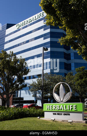 Das äußere des Herbalife Bürogebäudes in Torrance California Vereinigten Staaten von Amerika Stockfoto