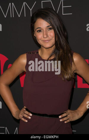 Showtime 2014 Emmy Eve anlässlich der Sunset Tower Hotel - Anreise mit: Emmanuelle Chriqui Where: Los Angeles, California, Vereinigte Staaten von Amerika bei: 25. August 2014 Stockfoto