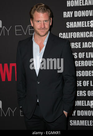 Showtime 2014 Emmy Eve anlässlich der Sunset Tower Hotel - Anreise mit: Dash Mihok wo: Los Angeles, California, Vereinigte Staaten von Amerika bei: 25. August 2014 Stockfoto