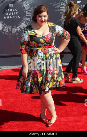 2014 MTV Video Music Awards auf dem Forum - Ankünfte mit: Mary Lambert wo: Inglewood, Kalifornien, Vereinigte Staaten, wann: 24. August 2014 Stockfoto