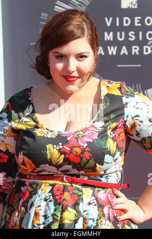 2014 MTV Video Music Awards auf dem Forum - Ankünfte mit: Mary Lambert wo: Inglewood, Kalifornien, Vereinigte Staaten, wann: 24. August 2014 Stockfoto