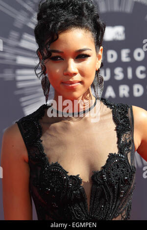 2014 MTV Video Music Awards auf dem Forum - Ankünfte mit: Alexandra Shipp Where: Inglewood, Kalifornien, Vereinigte Staaten, wann: 24. August 2014 Stockfoto