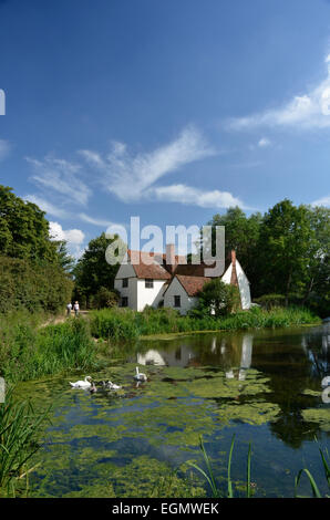 Willy Lotts Hütte Flatford suffolk Stockfoto