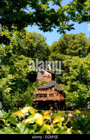 Das Baumhaus, Alnwick Garden Stockfoto