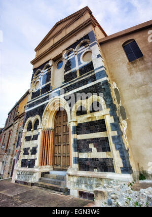 Basilika-Kathedrale des Hl. Bartholomäus von Patti, Sizilien Stockfoto