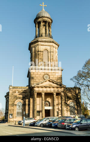 St. Chads Kirche in Shrewsbury Shropshire Stockfoto