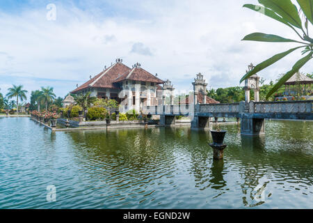 Karangasem Wasserpalast Tempel in Bali, Indonesien Stockfoto