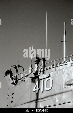 Der Militärtechnik. Monkasel Russische U-Boot Denkmal in Surabaya in Java in Indonesien in Südostasien im Fernen Osten. Geschichte Reisen Stockfoto