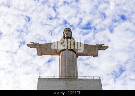 Cristo-Rei oder König Christus Sanctuary in Almada, besucht die zweite am Heiligtum in Portugal Stockfoto