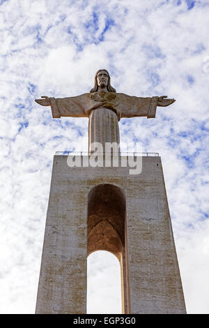 Cristo-Rei oder König Christus Sanctuary in Almada, besucht die zweite am Heiligtum in Portugal Stockfoto
