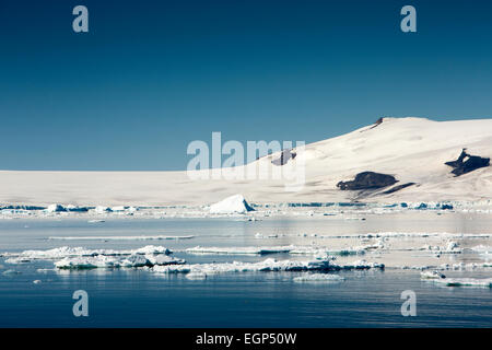 Antarktis, Weddell-Meer schwimmende Packeis aus antarktischen Kontinent Stockfoto