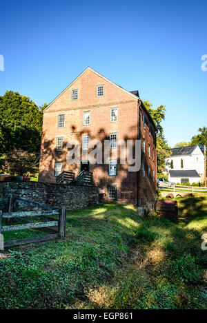 Die alte Mühle, Waterford, Virginia Stockfoto