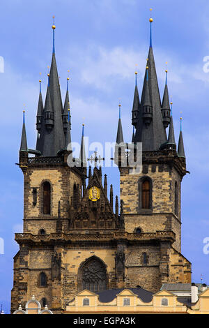 Peter and Paul Cathedral in Prag Stockfoto