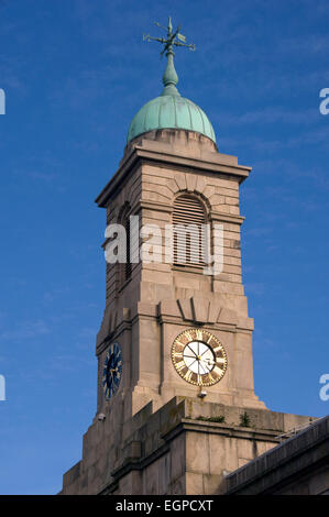 Royal William Yard, Plymouth, Devonshire, UK, formal Royal Navy Bevorratung Dept, jetzt umgewandelt in Wohnungen von Urban Splash. Stockfoto