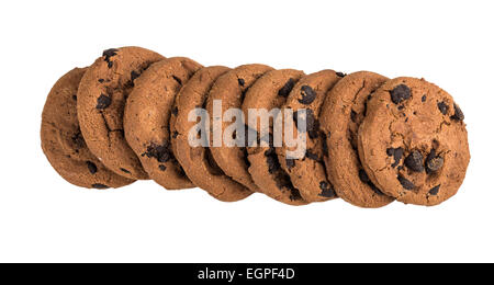 Cookie isoliert auf weißem Hintergrund Stockfoto